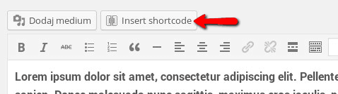 insert-shortcode